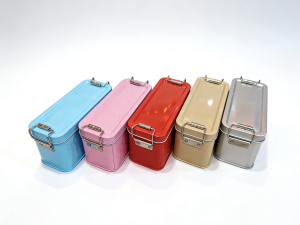150*60*65 mm Food Grade Tinplate Gift Box FDA Approved Lock Seal for Tiramisu Cake