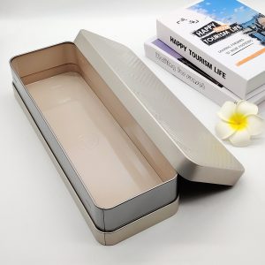 Big Size Rectangle Custom Painting Food Storage Tea Bags Coffee Beans Tin Can Cookie Nuts Metal Tin Boxes Guangdong OEM