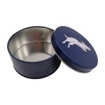 Custom Food-Grade Metal Snack Tin Box with Recycled Materials Offset Printing Personalized Container for Mint Candy Chocolate