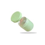 Custom OEM Food Grade Tinplate Tea Tins (Matcha Powder) Airtight Matte Finish Cap Brush 30-50g Capacity Silk Screen Printing