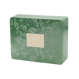 Custom Personal Recyclable Biscuit Candy Chocolate Metal Tin Box Packaging