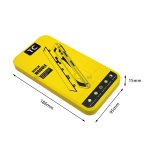 Custom Print Insert Protection Electronic Phone Screen ICD Glass Food Grade Tinplate Rectangular Metal Tin Box Empty Can
