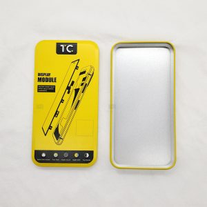 Custom Print OEM Food Grade Insert Protection Electronic Phone Screen ICD Glass Tinplate Box Empty Metal Packaging Can