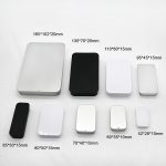 Custom RTS Rectangle Metal Tinplate  Lacquered Silk Screen Printed Container Drawer Slide Tea Food Candy  Box