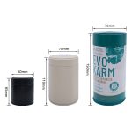 Customizable Size Airtight Eco-friendly Tin Can Guangdong Z751 Model OEM Brand for Food Storage-Matcha Coffee Tea Candy & Spices