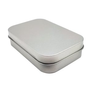 Hot Sell Tea Packaging Tin Box Metal Candy Box Tin Box with Hinge