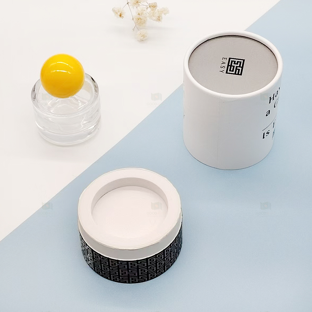 OEM Custom Printing Luxury Recyclable Round Kraft Cardboard Paper Cylinder Gift Packaging Paper Tube Box for Cand
