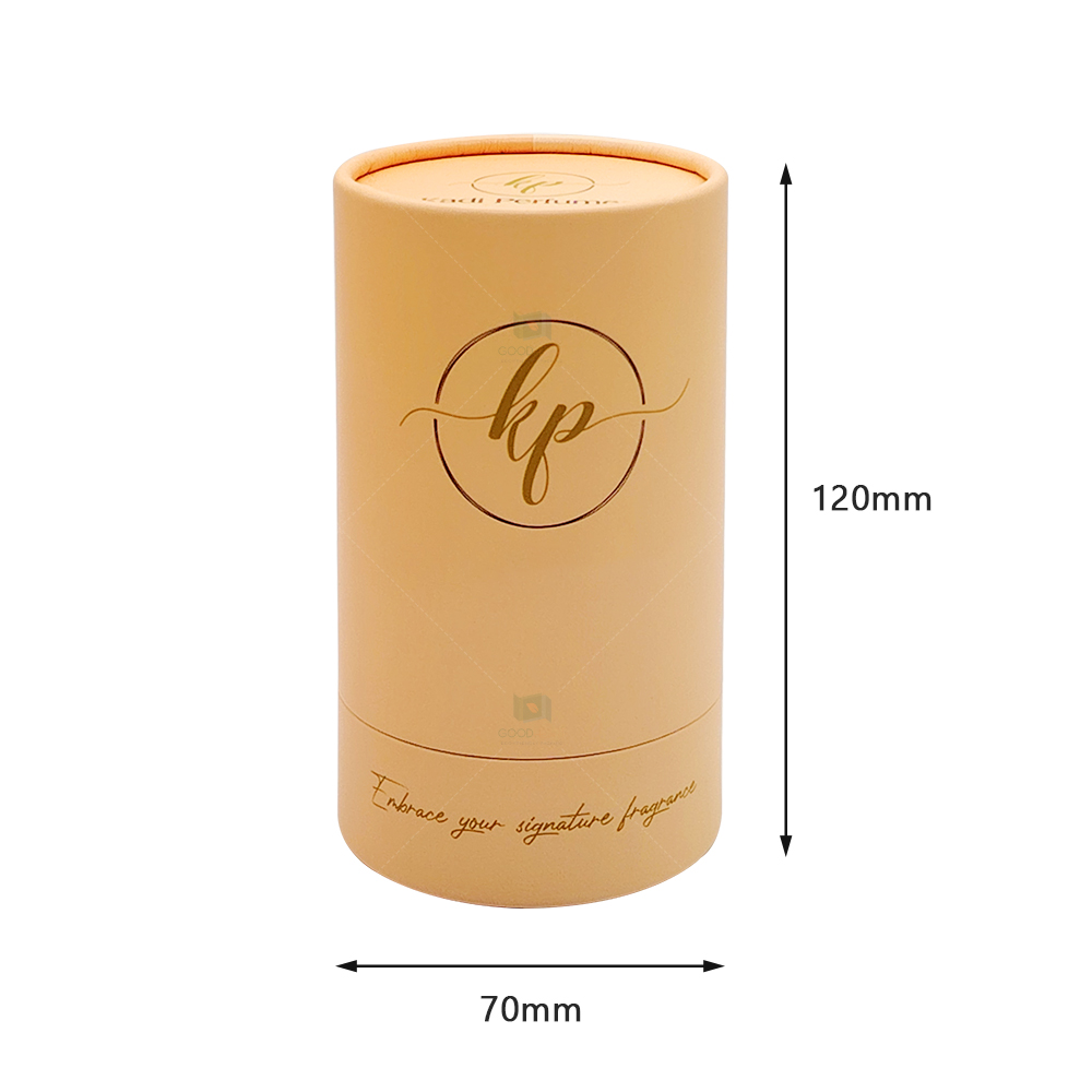 OEM Wholesale Cosmetic Packaging Paper Tube Custom Luxury Design Perfume Packaging Paper Tube Kraft Boxes