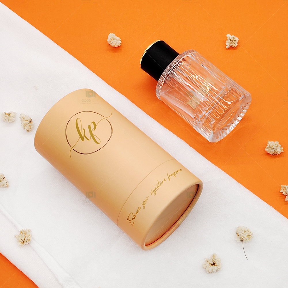 OEM Wholesale Cosmetic Packaging Paper Tube Custom Luxury Design Perfume Packaging Paper Tube Kraft Boxes