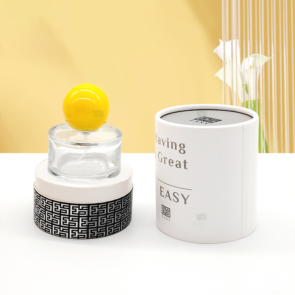 OEM Custom Printing Luxury Recyclable Round Kraft Cardboard Paper Cylinder Gift Packaging Paper Tube Box for Cand