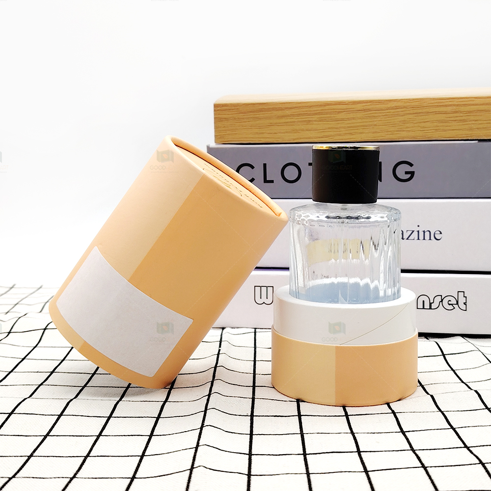OEM Wholesale Cosmetic Packaging Paper Tube Custom Luxury Design Perfume Packaging Paper Tube Kraft Boxes