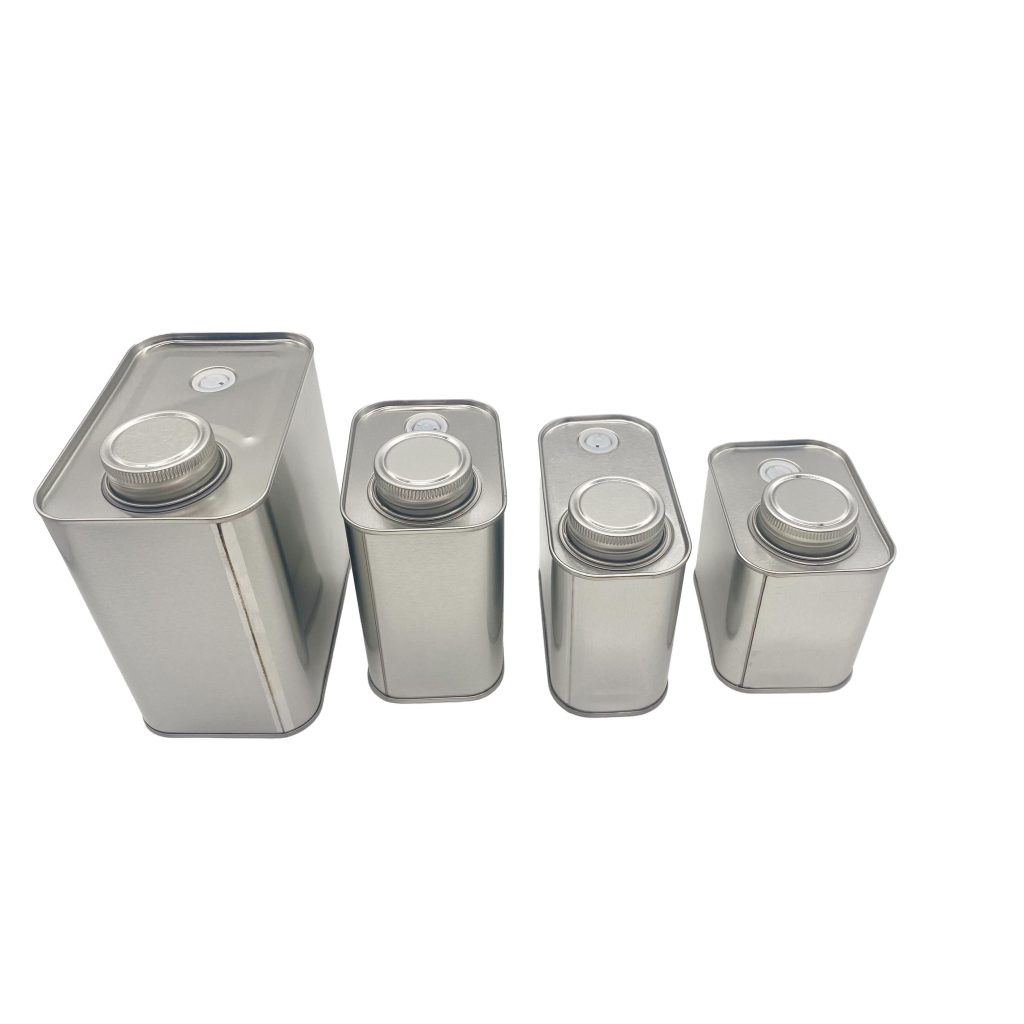 In Stock Metal Custom Printing Coffee Bean Airtight Container  Packaging Tin Box