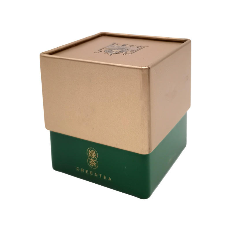 New Hot Sale Square Tea Tin Can Custom Airtight Tea Cans Tea Tin  0.23mm Tinplate