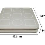 OEM Custom Empty High-grade Recyclable Tin Box Branded Biscuit Packaging Food Safe Custom Varnishing Printing Square Candy Box