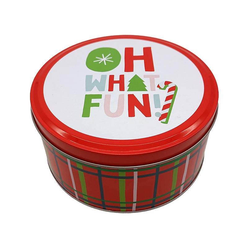 OEM Custom LOGO Wholesale Food Grade Candy Biscuit Tinplate Cookie Can Metal Packaging Tin Boxes Gift Packaging Guangdong B024