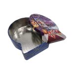 OEM Custom Wholesale Guangdong Food Graded Christmas Biscuit Tinplate Storage Case & Gift Box Packaging for Chocolate