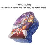 OEM Custom Wholesale Guangdong Food Graded Christmas Biscuit Tinplate Storage Case & Gift Box Packaging for Chocolate