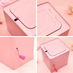 OEM/ODM  Square Tinplate Simplicity Design Tissue Box Exquisite Empty Basket Shape Gift/Food Use No Logo Tin Box