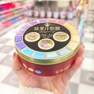 OEM Wholesale Custom Embossed Logo Lacquered Food Grade Tinplate Box Candy Gift Guangdong with Cap Brush