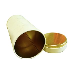 OEM Wholesale Eco-friendly Round Metal Coffee Tins Custom Printed Food Tea Gift Tin Box Packaging Recycled Materials Guangdong