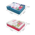 OEM XINHAO Christmas Customized Colorful Food Grade Tin Box for Chocolate, Biscuit, Cookie, Coffee, Sweets, Nuts