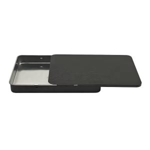 OEM XINHAO Wholesale Guangdong Made Food Grade Small Rectangle Slide Top Lid Tinplate Cosmetic Use Lipstick Perfume Soap Sliding