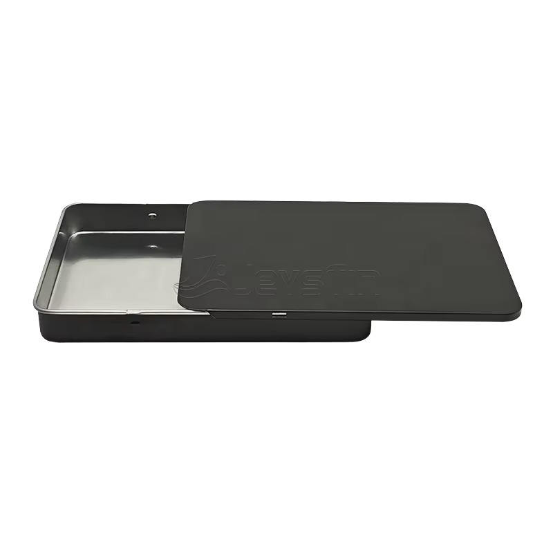 OEM XINHAO Wholesale Guangdong Made Food Grade Small Rectangle Slide Top Lid Tinplate Cosmetic Use Lipstick Perfume Soap Sliding