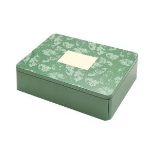 Rectangle Cookie Tin Can Metal Packaging Boxes for Gift Boxes