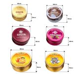 Round Tin Can Food Grade Custom Logo Metal Tin Box Container for Candy Cookie Chocolate Snack Packaging Gift Storage Wholesale