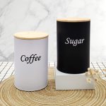 Round Tinplate Storage Can for Coffee Tea Snacks-Customizable OEM Packaging