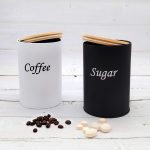 Round Tinplate Storage Can for Coffee Tea Snacks-Customizable OEM Packaging
