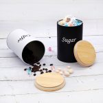 Round Tinplate Storage Can for Coffee Tea Snacks-Customizable OEM Packaging