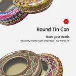 Saffron 90x20mm/70x20mm Tin Box Customize Packaging Can 1-10g Saffron Box With Window