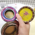 Saffron 90x20mm/70x20mm Tin Box Customize Packaging Can 1-10g Saffron Box With Window
