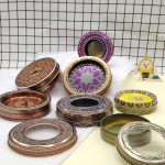 Saffron 90x20mm/70x20mm Tin Box Customize Packaging Can 1-10g Saffron Box With Window