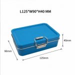 Tinplate Storage Box Food Grade Small Iron Case with Lock Versatile for Fishing Gear Model Tool Candy Gift Wholesale Custom OEM