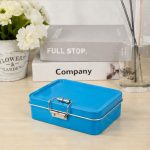 Tinplate Storage Box Food Grade Small Iron Case with Lock Versatile for Fishing Gear Model Tool Candy Gift Wholesale Custom OEM