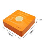 Wholesale OEM Custom Guangdong Square Metal Cookie Biscuit Tin Box Cosmetic Moon Cake Tin Containers Festival