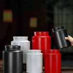 Wholesale OEM Food-Grade Packaging Big Volume Round Tin Container Guangdong Custom Logo Design Tea Coffee Spices Beverage